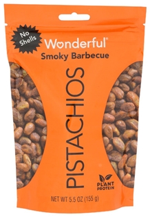 Wonderful Pistachio No Shell Bbq 5.5oz