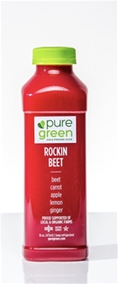 Pure Green Rockin Beet Cold Pressed Juice (16oz.)