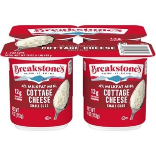 Breakstone's Cottage Cheese 4% Milkfat  (4oz) 4pk