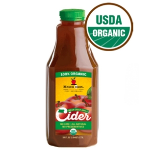 Mayer Brother's Organic Apple Cider (52oz)