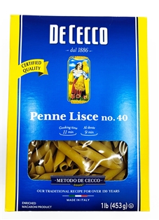 De Cecco Penne Lisce