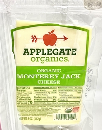 Applegate Organic Monterey Jack Cheese Sliced (5OZ)