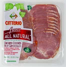 Citterio Fresco Hot Capacollo (6oz)