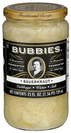 Bubbie's Sauerkraut (25Oz)