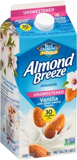 Almond Breeze Unsweetened Vanilla (64oz)