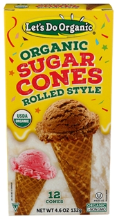 Lets do Organic Sugar Cones (4.6oz)