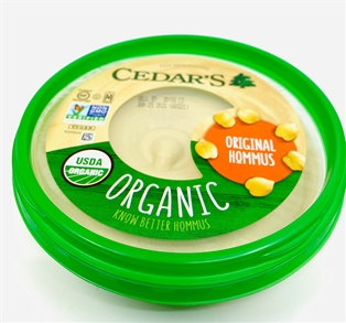 Cedar&#39;s Organic Original Hommus (10oz)