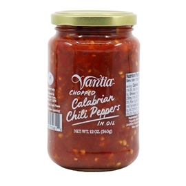 Vantia Chopped Calabrian Chili Peppers (12oz)