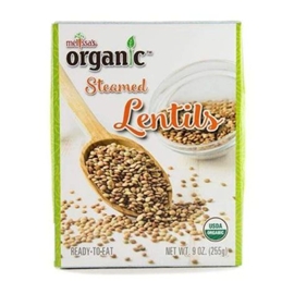Melissa's Organic Steamed Lentils (9oz)