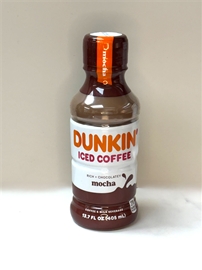 Dunkin Donuts Mocha Iced Coffee (13.7 oz)