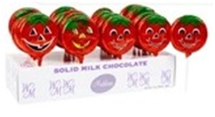 Milk Chocolate Pumpkin Lollipop 1oz