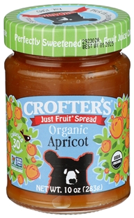 Crofter's Org Apricot Fruit Spread (10 oz)