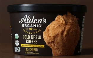 Alden's Organic Cold Brew Coffee Ice Cream (48 oz)