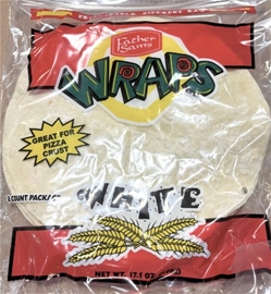 Father Sam&#39;s White Torilla 8ct 10&quot;