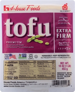 House Foods Extra Firm Tofu (16oz)