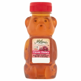 MCLURE'S CLOVER HONEY 12oz