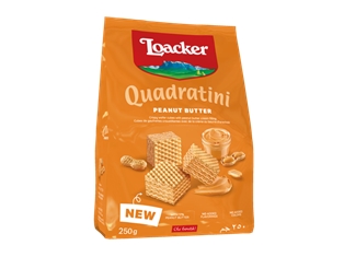 Loacker Peanut Butter Quadratini Cookies (8.8oz)