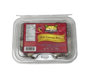 ORGANIC DATE COCONUT ROLL 12oz