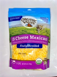 Organic Valley Shredded Mexican Cheese (6oz)