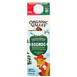 Organic Valley Reduced Fat Egg Nog (32oz)