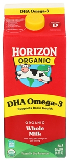 Organic Valley DHA Whole Milk 64oz