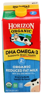 Organic Valley DHA 2% reduced fat Milk 64oz