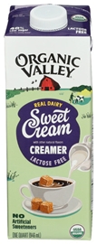 Organic Valley Sweet Cream  Creamer 32oz