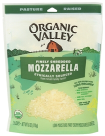 Organic Valley Finely Shredded Mozzarella (6oz)
