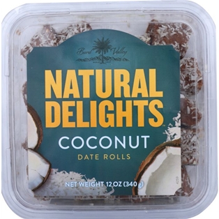 Natural Delights Mini Rolls Coconut