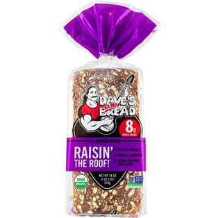 Dave&#39;s Killer Bread Organic Cinnamon Raisin Loaf (18oz)