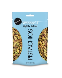 Wonderful Pistachios No Shells Roasted and Lightly Salted (6oz)