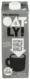 Oatly Half &amp; Half Oat Milk Barista Blend (32 oz)
