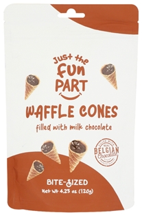Just The Fun Part Mini Milk Chocolate Cones 4.23oz