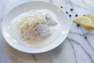 Pickled Herring Filled W/ Cream Sauce&amp; Onions