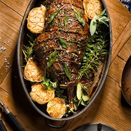 Leg Of Lamb Roasted