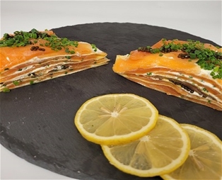 Torta Di Salmone Slice