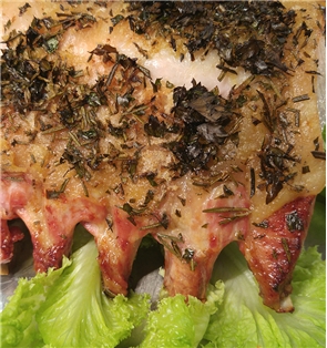 Herb Crusted Rack Of Pork