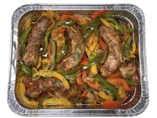 Italian Sausage &amp; Pepper Half Tray