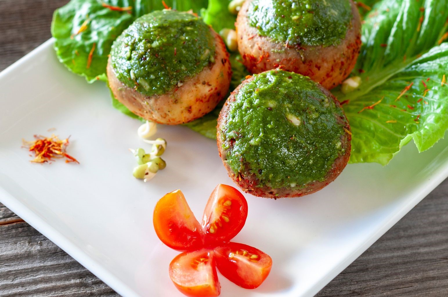 Turkey Meatballs W/ Creamy Pesto