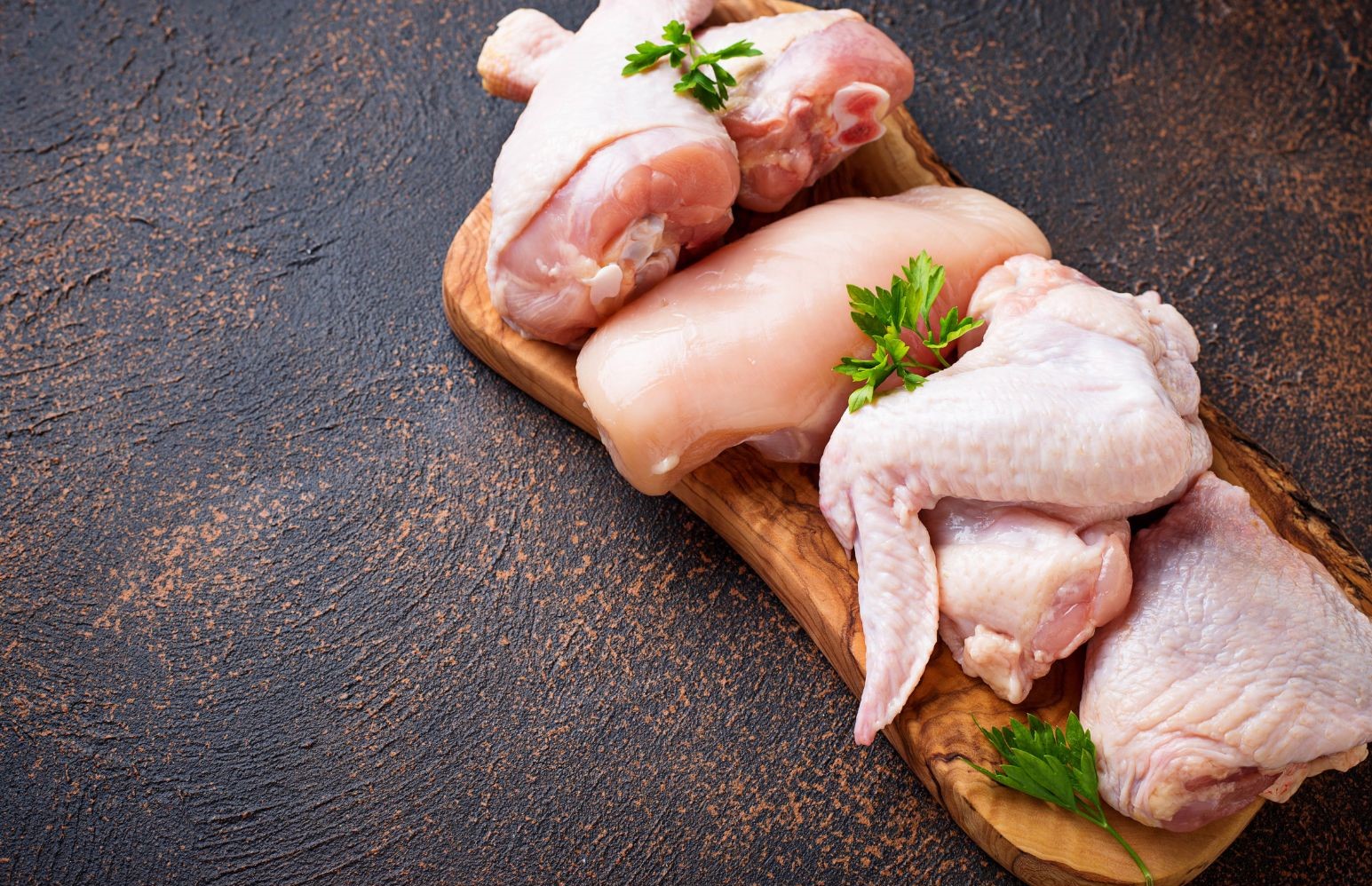 TURKEY WINGS, DRUMSTICKS &amp; THIGHS