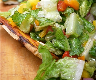 Salad Pizza