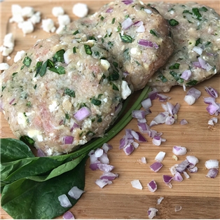 Chicken Feta Burger