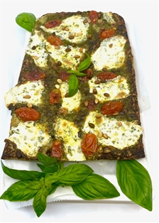 Pesto Pine Nut Pizza