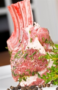 Oven-Ready Herb Crusted  Local Rack of Lamb