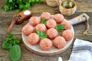 Turkey Meatballs (Oven-Ready)