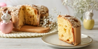 Colomba Pandorata Traditional Slice