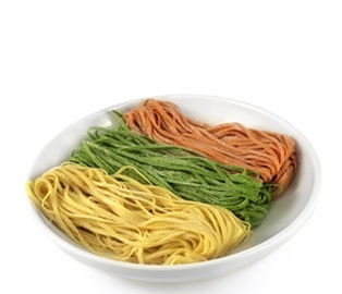 Tri Color Linguine