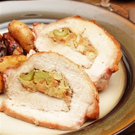 Stuffed Duroc Pork Loin