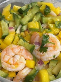 Mango Shrimp Salad