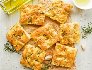 Rosemary Focaccia Square